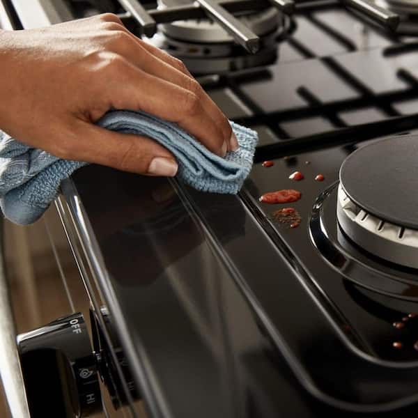 30 in. 4 Burner Freestanding Gas Range in. Stainless Steel