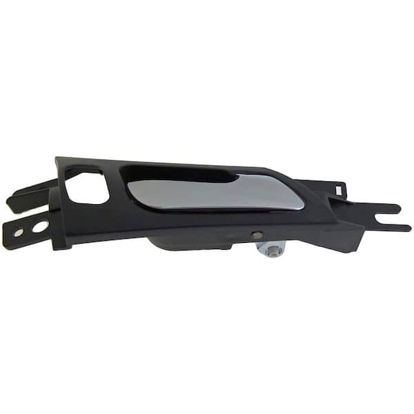 Unbranded Interior Door Handle Front Right Satin Chrome Lever/Black Housing 2007-2008 Acura TL