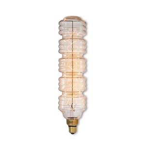 60 - Watt Equivalent WB Dimmable Medium Screw Decorative LED Light Bulb Amber Light 2200K, 1 Pack