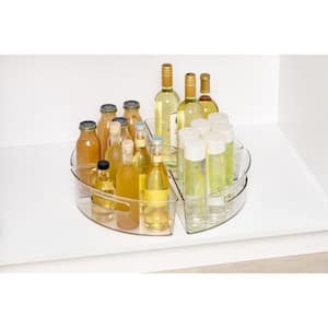  iDesign Plastic High Rise Medicine Cabinet Organizer, The Med+  Collection 12 x 3 x 5.25, Clear : Home & Kitchen