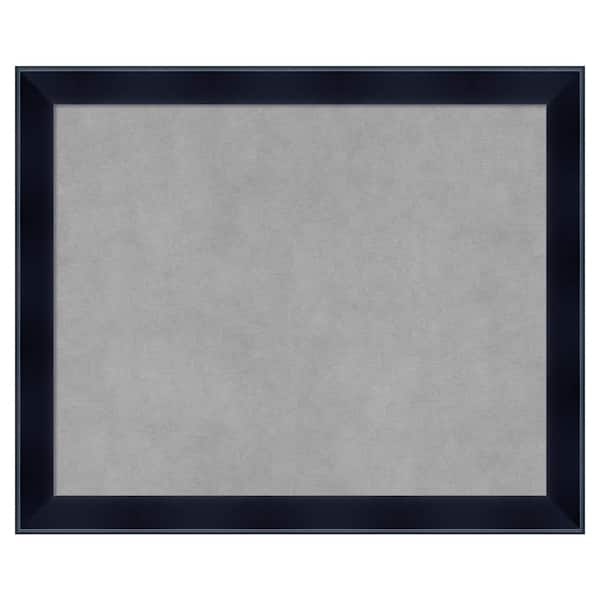 Amanti Art Madison Black 22 in. x 18 in. Framed Magnetic Board