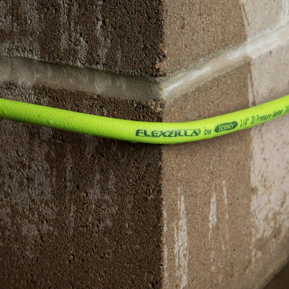 ZillaGreen 25' Flexible Hybrid Polymer Pressure Washer Hose