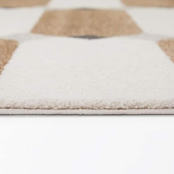 Barlow Rust/Cream 8 ft. x 10 ft. Area Rug