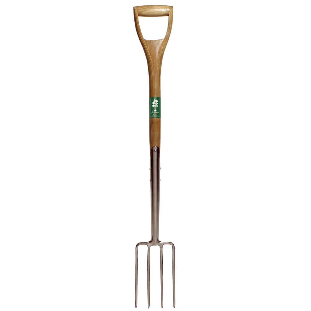 Heavy Duty Garden Digging And Border Spade And Fork Set Stainless Steel Finish