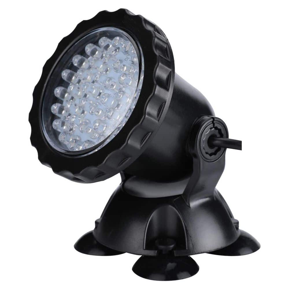 High Quality Submersible Black 3. 5W LED Pond Fountain Light (1-Pack)