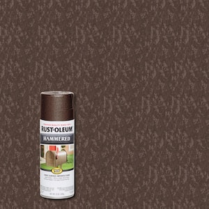 12 oz. Hammered Brown Protective Spray Paint (6-Pack)