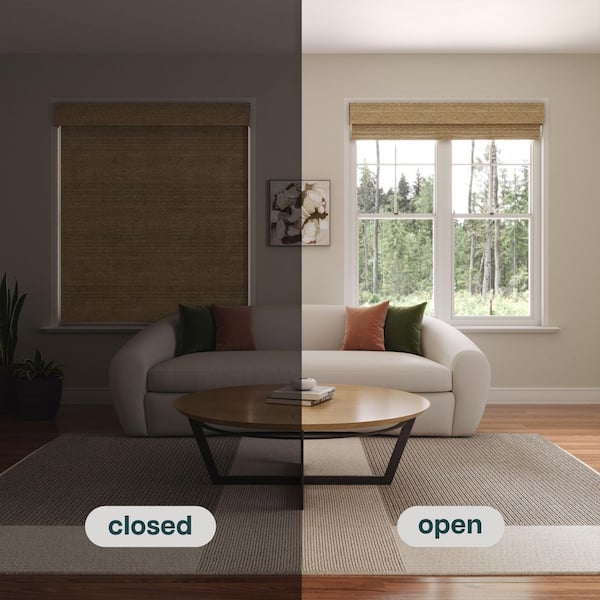 Woven Wood Cordless Shades