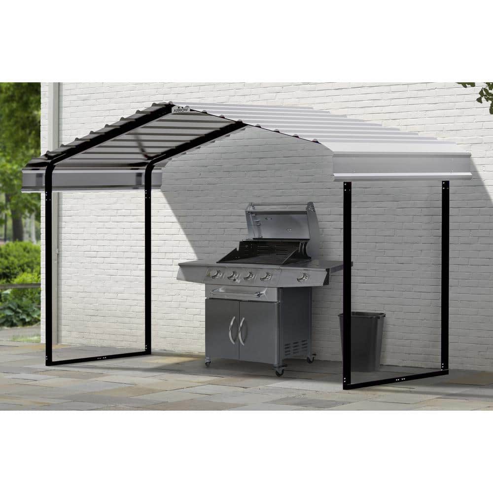 Eggshell Galvanized Steel 12x6x7 Metal Canopy