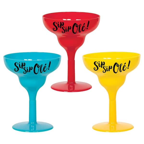 amscan margarita glasses