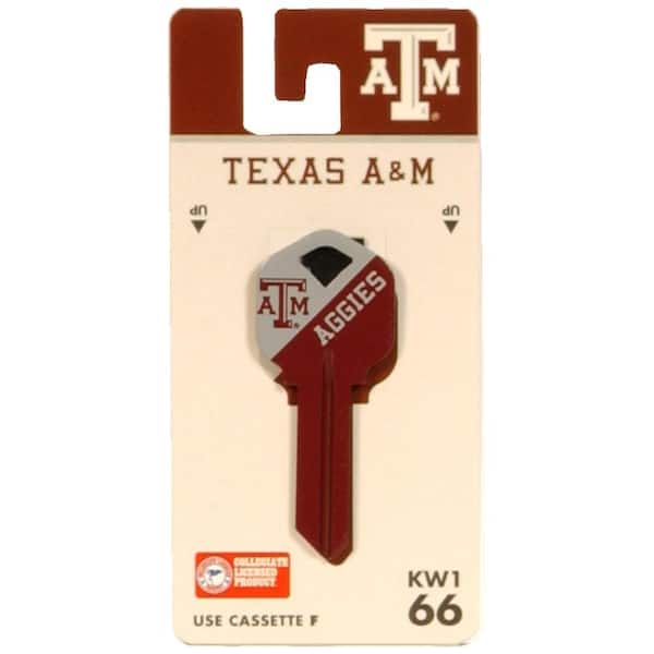 Hillman #66 NCAA Texas A and M Aggies Key Blank