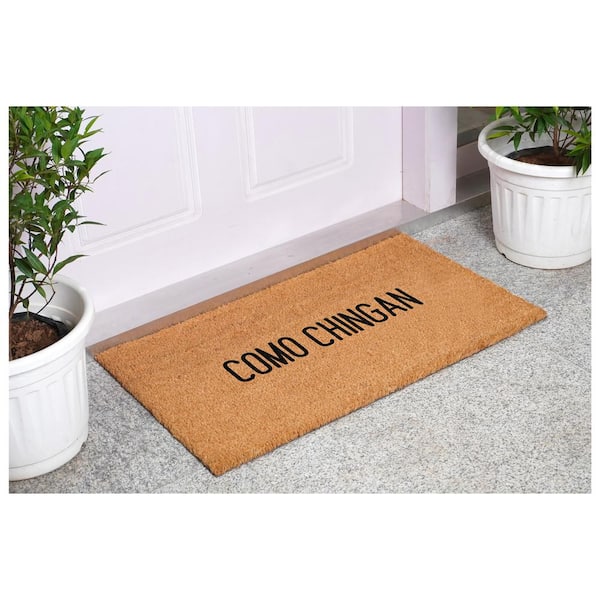 Como Chingan Multi-Colored 17 in. x 29 in. Indoor or Outdoor Spanish Doormat