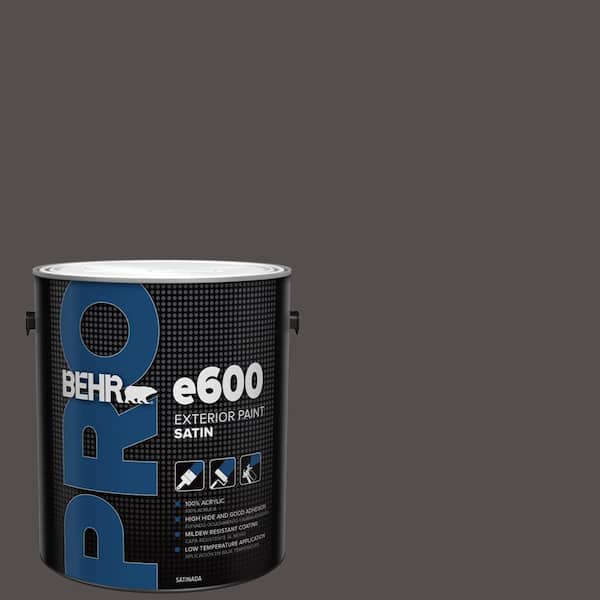 1 gal. #PPU24-02 Berry Brown Satin Enamel Exterior Paint