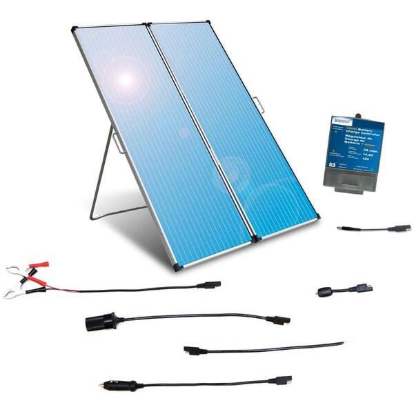 Sunforce 30-Watt Amorphous Folding Solar Kit