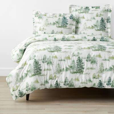 Company Cotton Lakeview Multi-Colored King Bamboo Sateen Comforter