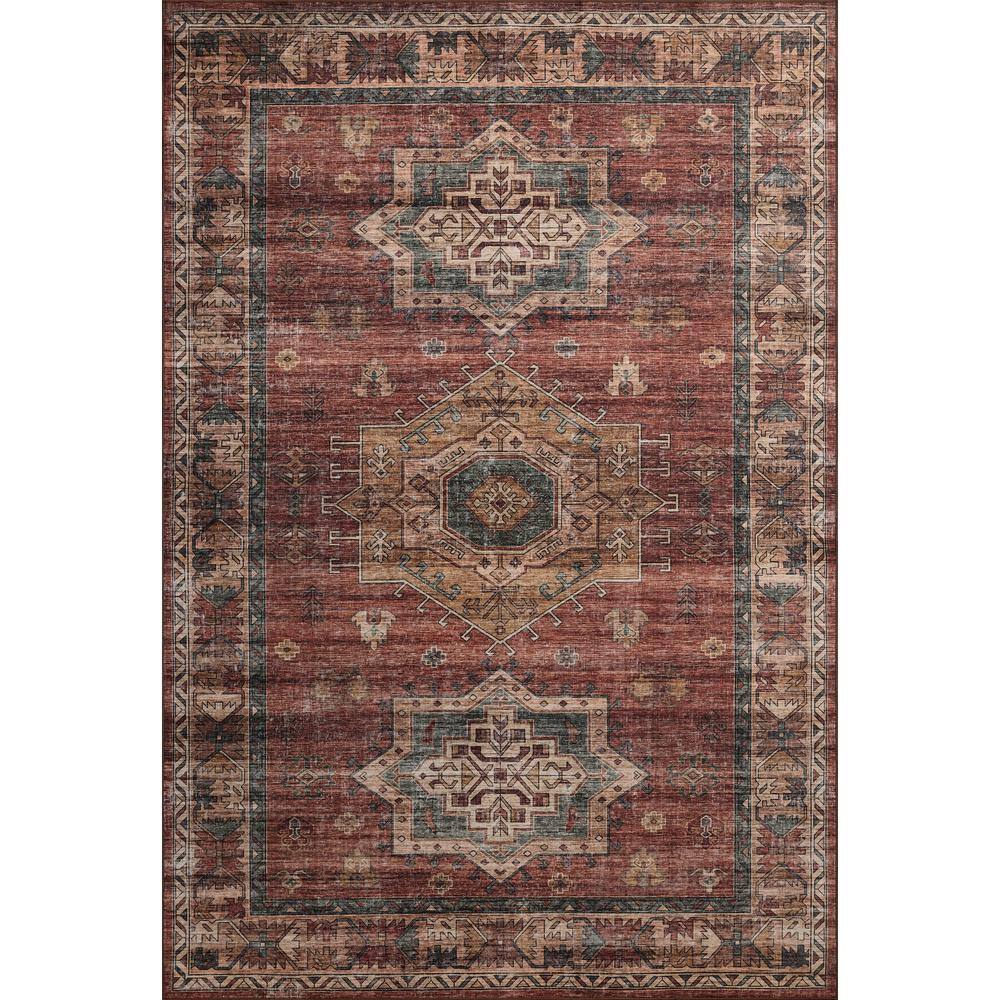 Anniston Spice/Multi 2 ft. 6 in. x 12 ft. Machine Washable Runner Rug price history on PriceWatchPro