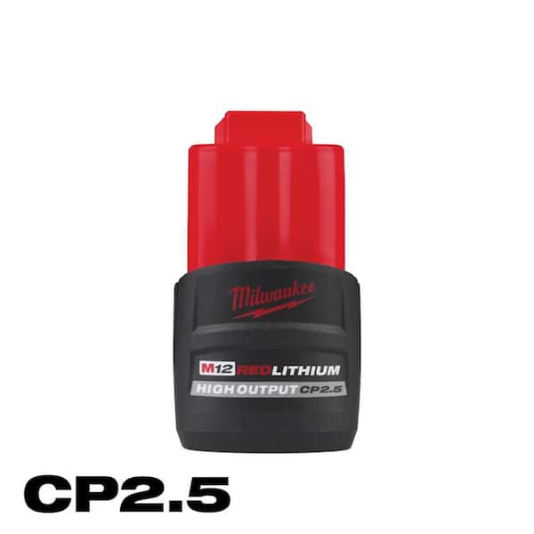 M12 12V Lithium-Ion CP High Output 2.5 Ah Battery Pack
