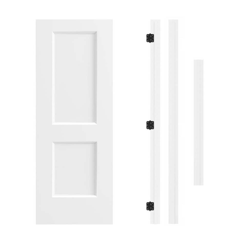 EH PUERTA Assembly Required 30 in. x 80 in. 1-Panel Left White