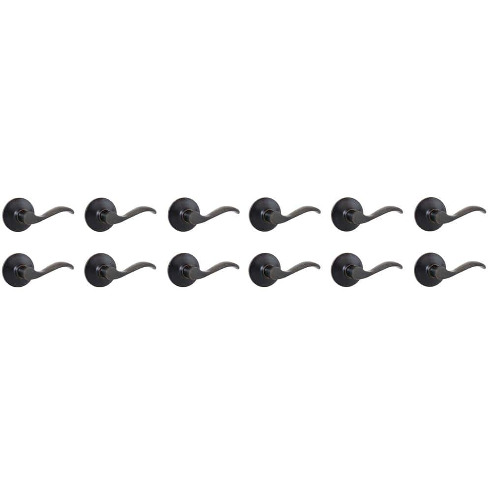 Naples Aged Bronze Hall/Closet Door Lever 12-Pack price history on PriceWatchPro