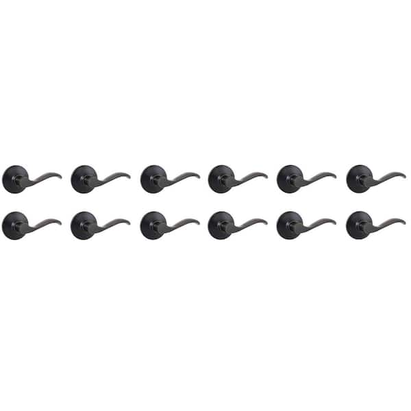Naples Aged Bronze Hall/Closet Door Lever 12-Pack