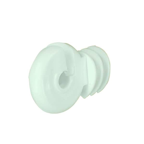 Field Guardian Wood Post - Screw in Ring Insulator - Polyrope - White