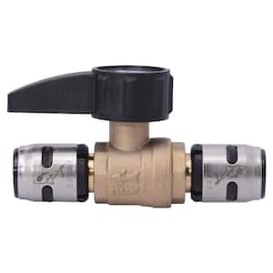 EVOPEX 1/2 in. Brass Push-to-Connect Ball Valve