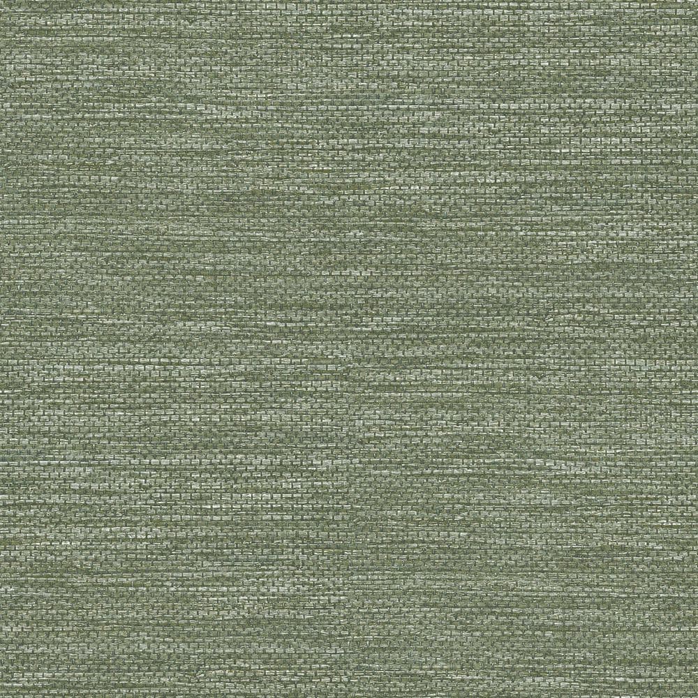 Malin Green Moss Faux Grasscloth Wallpaper Sample price history on PriceWatchPro