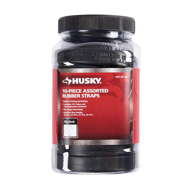 Assorted Rubber Straps (10-Pieces)