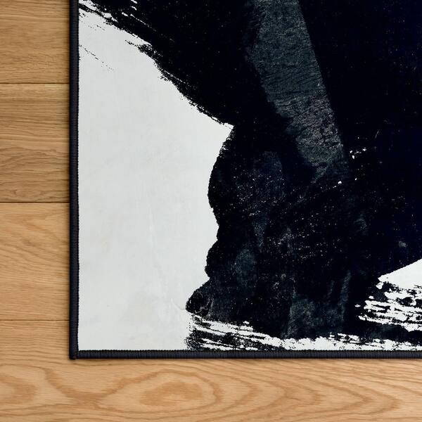 Black And White Graffiti Canvas