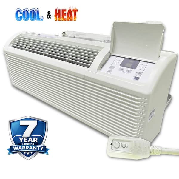12,000 BTU 600-Sq. Ft Packaged Terminal Air Conditioner & Heat Pump & 3,500 Watts Electric Heater included, 208V~230V