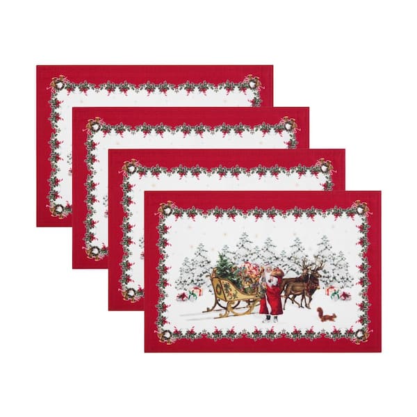 Villeroy & Boch Toy's Fantasy Engineered Placemats, Set of 4, Multicolor - 13"W x 19"L