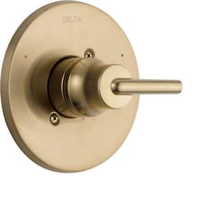 Trinsic 1-Handle Wall-Mount Valve Trim Kit in Champagne Bronze (Valve Not Included)