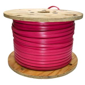 1000 ft. 10-Gauge/3 Solid Romex SIM pull CU NM-B with G Wire Pink Spool