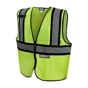 Large 2 Tone Mesh Class 2 Vest