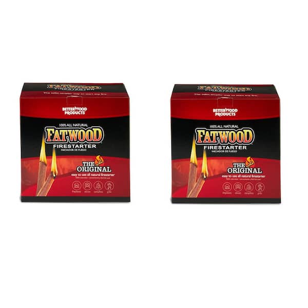 9910 Non-Toxic Fatwood 10 lbs. Firestarter (2-Pack)