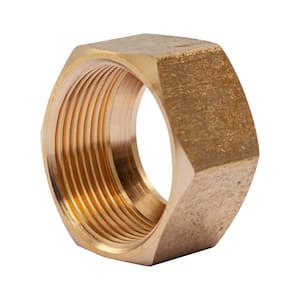 7/8 in. Brass Compression Nut Fittings (10-Pack)
