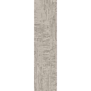 Nature's Linen Gray Residential 9 in. x 36 Peel and Stick Carpet Tile (8 Tiles/Case)18 sq. ft.