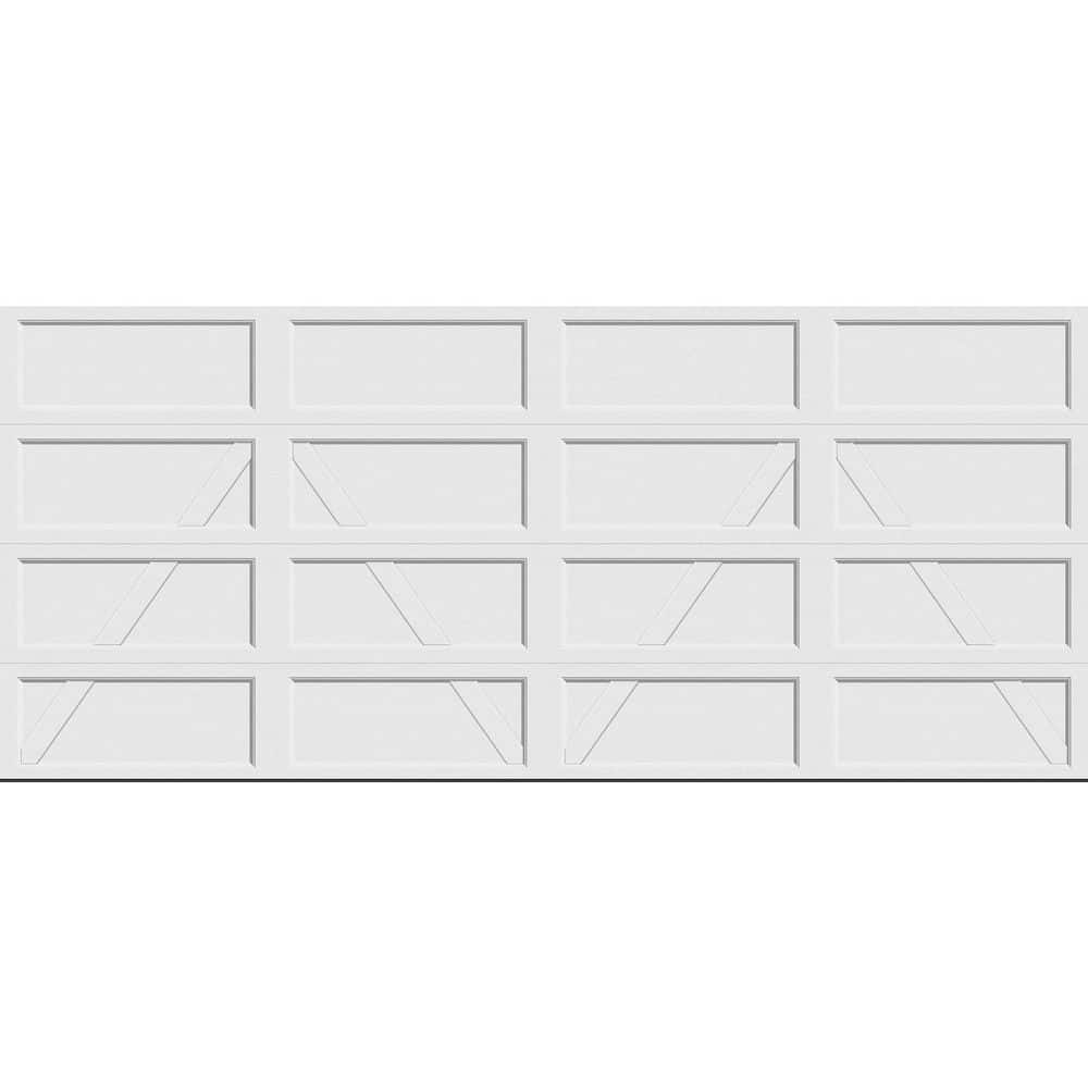 Clopay Bridgeport Steel Design A 16 ft. x 7 ft. Non-Insulated