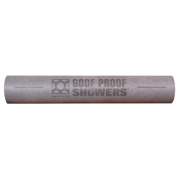 Goof Proof Shower Goof Proof Waterproofing Sheet Membrane Underlayment 3 ft. 3 in. x 98 ft. 5 in. x 20mil