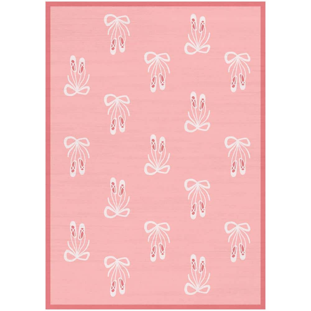 Imagination Pink 7 ft. x 9 ft. Graphic Contemporary Area Rug price history on PriceWatchPro