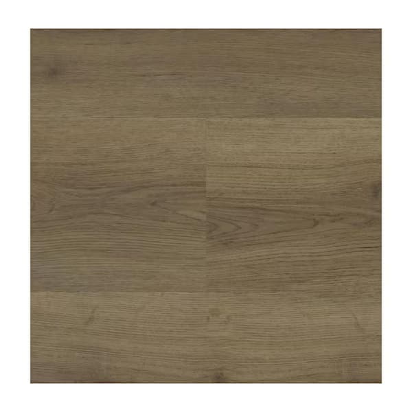 Take Home Sample-Wildwood Brown Oak Click Lock Waterproof Luxury Vinyl Plank Flooring