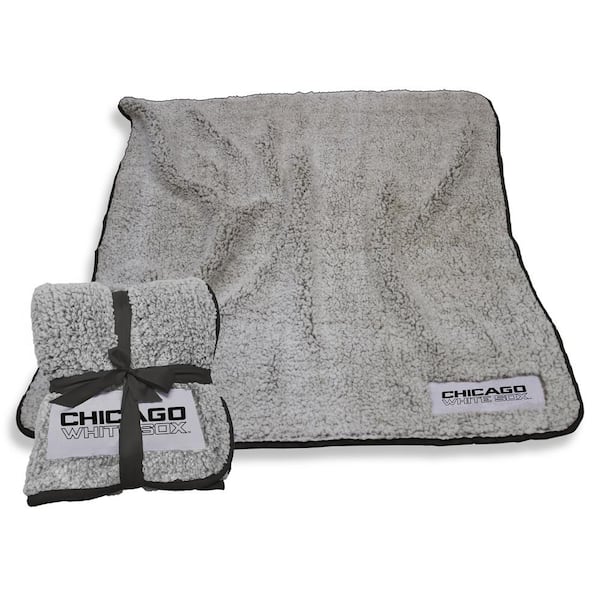logobrands Chicago White Sox Oatmeal Frosty Fleece Throw