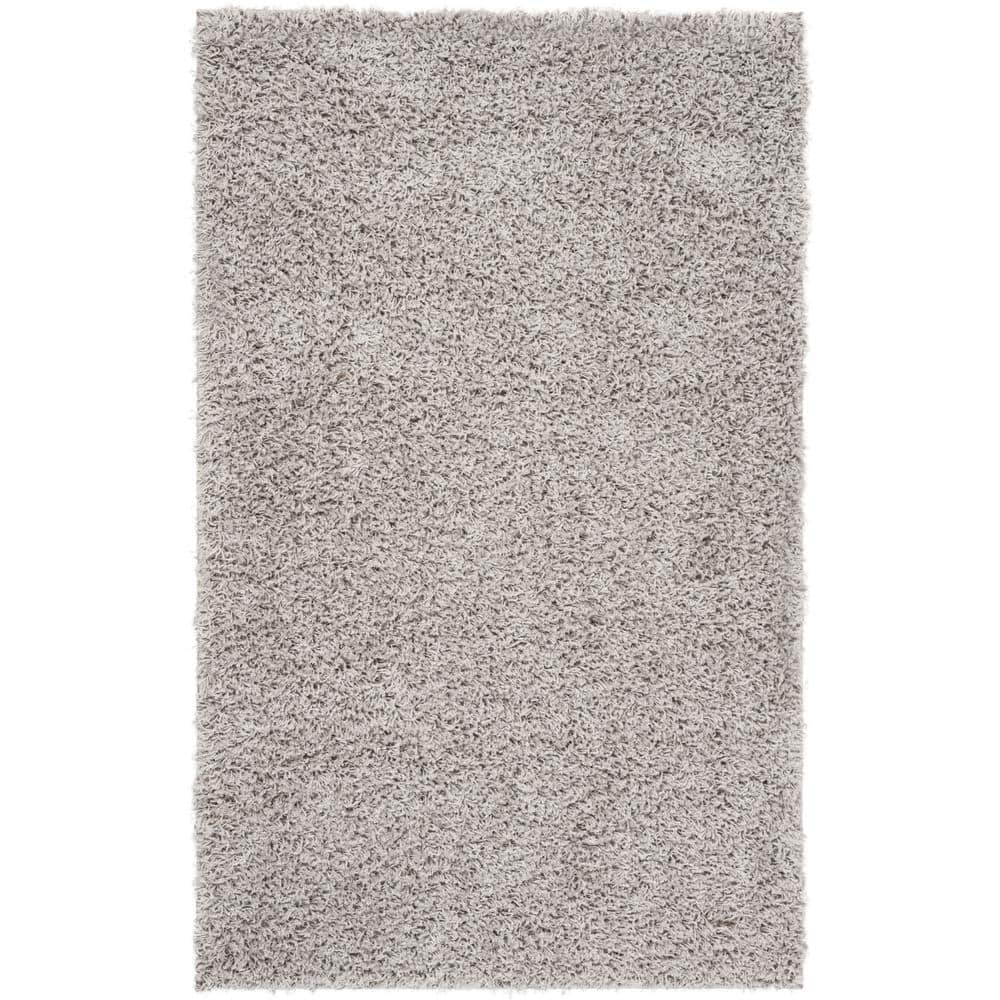 Modera Silver 4 ft. x 6 ft. Solid Color Area Rug price history on PriceWatchPro