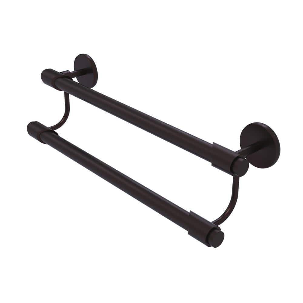 Tribecca Collection 18 in. Wall Mounted Double Towel Bar in Antique Bronze price history on PriceWatchPro