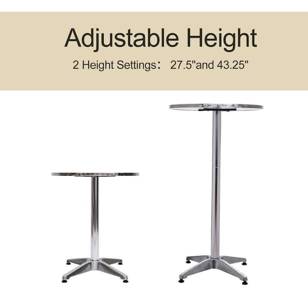 bistro table height