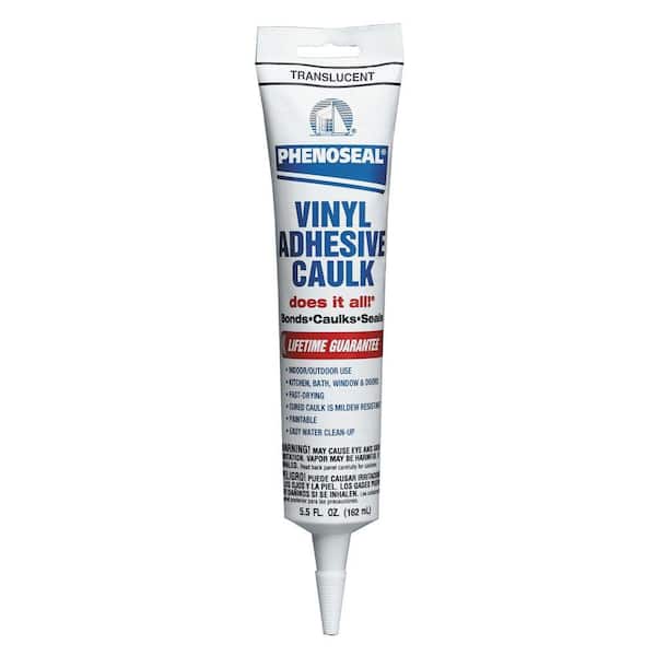 Phenoseal Does It All 5.5 oz. Vinyl Exterior/Interior Adhesive Caulk