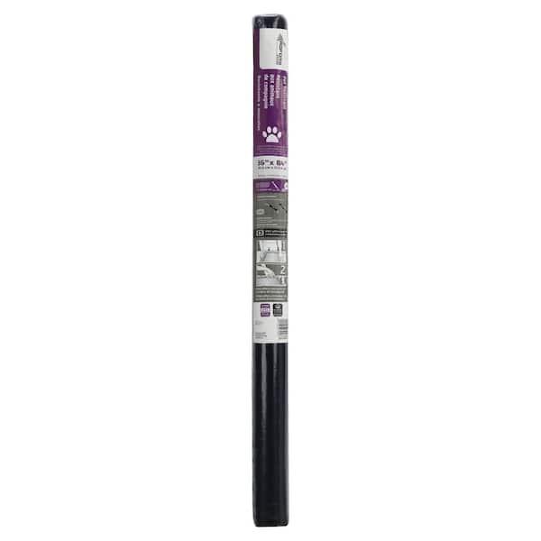 Saint-Gobain ADFORS - 36 in. x 84 in. Charcoal Polyester Pet Resistant Screen Roll for Windows and Door