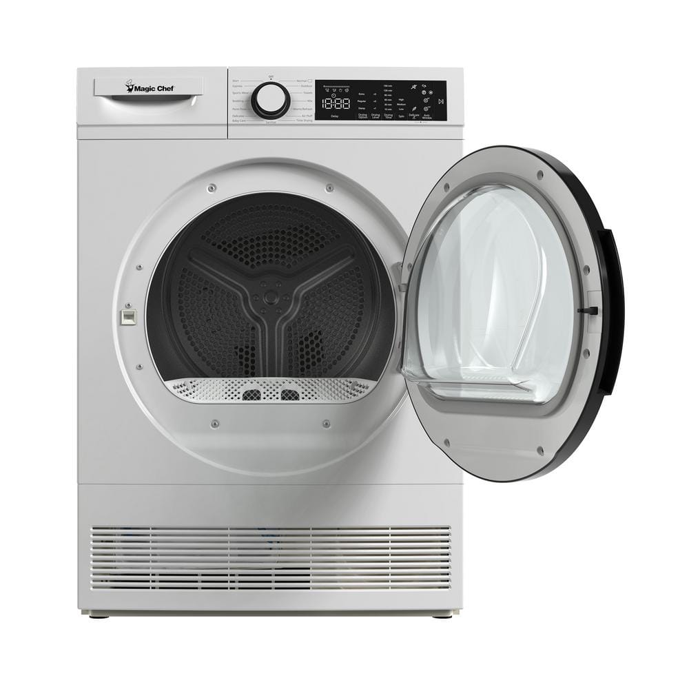 Magic Chef 24-Inch White Stackable Front Load Electric Dryer