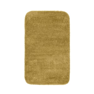 Traditional Linen 30 in. x 50 in. Washable Bathroom Accent Rug