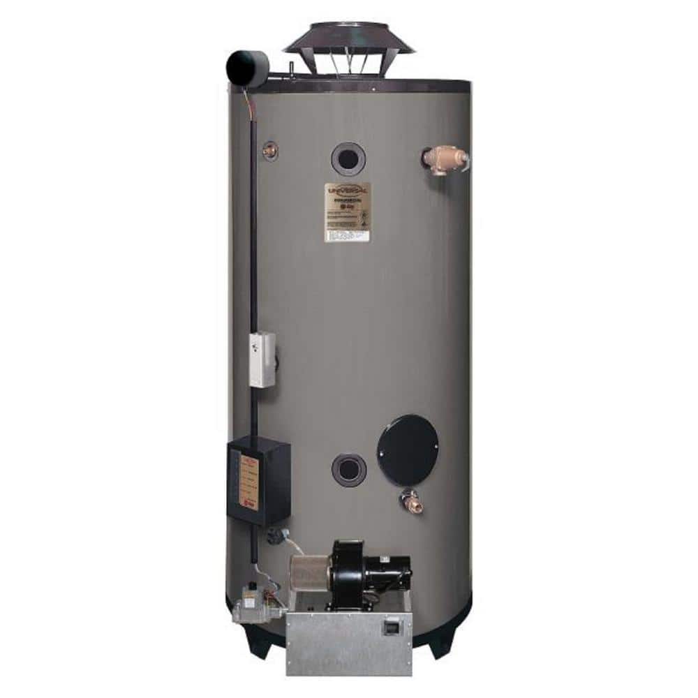 Rheem Universal Heavy Duty 100 gal. 270K BTU Ultra-Low NOx (ULN) Commercial Natural Gas Tank Water Heater -  607573