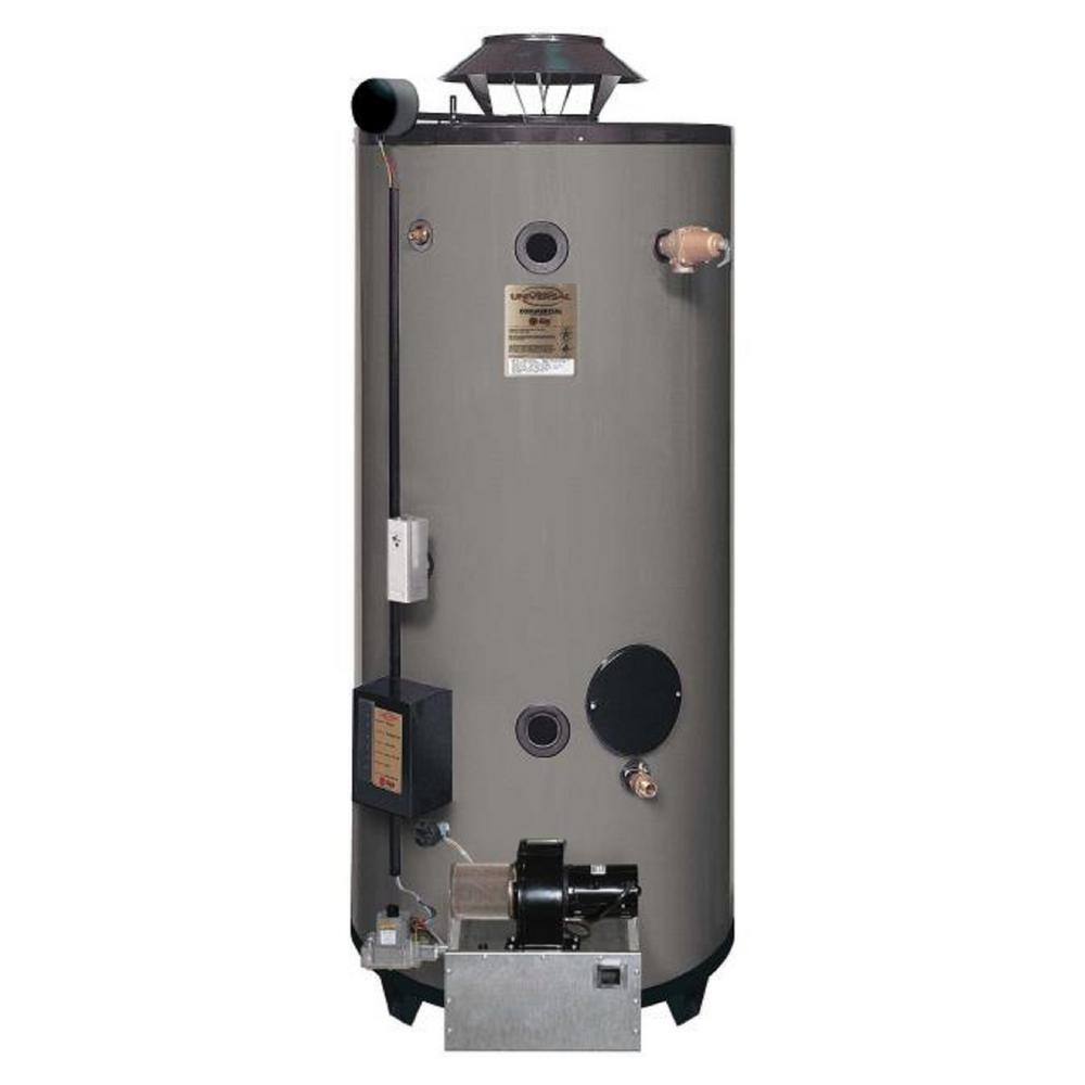 Rheem Commercial Universal Heavy Duty 75 Gal. 125K BTU Ultra Low NOx (ULN)  Natural Gas Tank Water Heater GNU75-125 - The Home Depot